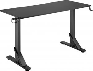 Biurko Mozos GDESK HD Czarne 145 cmx67 cm 2