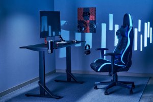 Biurko Mozos GDESK HD Czarne 145 cmx67 cm 7