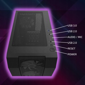 Komputer XLAP24 Gaming Aerocool Cosmo Tower Intel Core i7 GeForce GTX 1650 16GB DDR3 1512GB HDD + SSD Windows 10 Pro 6