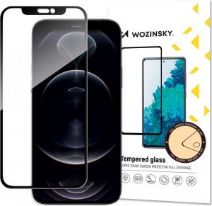 Wozinsky Super wytrzymałe szkło hartowane Full Glue na cały ekran z ramką Case Friendly iPhone 13 Pro / iPhone 13 1
