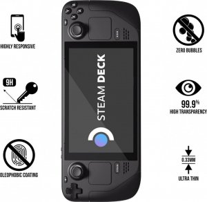 Braders Szkło Hartowane do Steam Deck 3