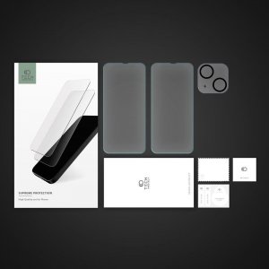 Braders Szkło Hartowane Supreme Zestaw do iPhone 14 Clear 2