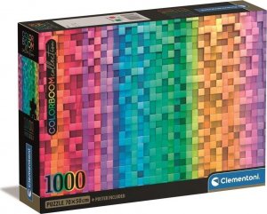 Clementoni CLE puzzle 1000 Compact Colorboom Pixel 39782 1