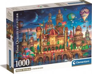 Clementoni CLE puzzle 1000 Compact Downtown 39778 1