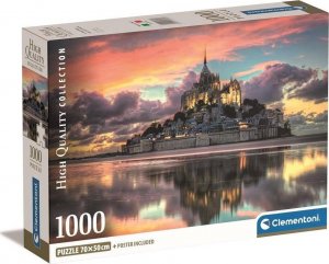 Clementoni CLE puzzle 1000 Compact LeMagnifiqueMontSa...39769 1