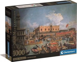 Clementoni CLE puzzle 1000 Compact Museum 39792 1