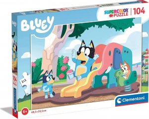 Clementoni CLE puzzle 104 maxi SuperKolor Bluey 27171 8