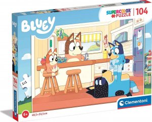 Clementoni CLE puzzle 104 maxi SuperKolor Bluey 27169 8