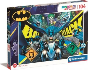 Clementoni CLE puzzle 104 SuperKolor Batman 27174 1