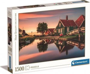 Clementoni CLE puzzle 1500 HQ Zaanse Schans 31696 1