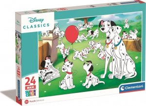 Clementoni CLE puzzle 24 maxi SuperKolor Disney Animals 24245 1