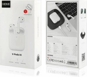 Słuchawki Vidvie Słuchawki Bluetooth VIDVIE TWS BT828 Bluetooth biały 1