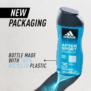 Adidas Adidas After Sport Żel do mycia 3w1 dla mężczyzn 400ml 4