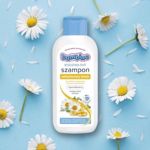 BAMBINO_Rodzina szampon witaminowy blask do włosów matowych i delikatnych 400ml 3