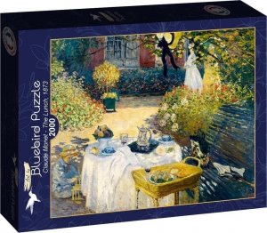 Bluebird Puzzle Puzzle 2000 Śniadanie, Claude Monet, 1873 1