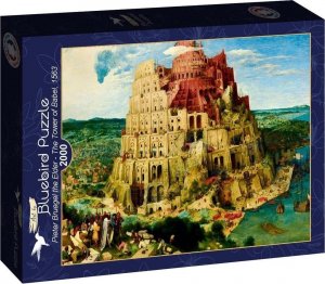 Bluebird Puzzle Puzzle 2000 Wieża Babel, Piotr Brueghel, 1563 1