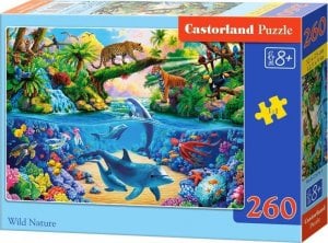 Castorland Puzzle 260-elementów Wild Nature 1