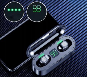 Słuchawki Verk F9 czarne 5