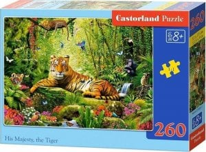 Castorland Puzzle 260 His Majesty, the Tiger CASTOR 1