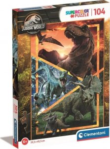 Clementoni Puzzle 104 Super Kolor Jurassic World 1