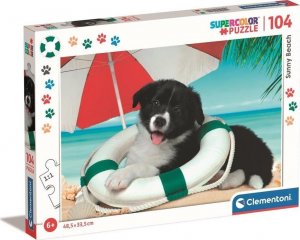 Clementoni Puzzle 104 Super Kolor Sunny Beach 1