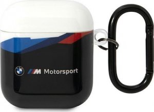 BMW BMW BMA222HGTK AirPods 1/2 cover czarny/black Transparent Lid 1