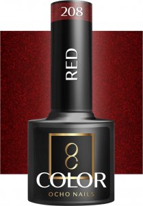 Activeshop OCHO NAILS Lakier hybrydowy red 208 -5 g 1