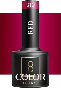 Activeshop OCHO NAILS Lakier hybrydowy red 210 -5 g 1