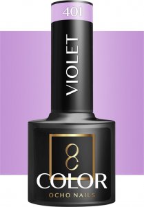 Activeshop OCHO NAILS Lakier hybrydowy violet 401 -5 g 1