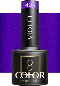 Activeshop OCHO NAILS Lakier hybrydowy violet 404 -5 g 1