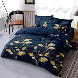 Cotton World Pościel 140x200 bawełna satynowa 3D Cotton World gruba 2 części 2426 5