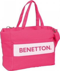 Torba Benetton Torba na Laptopa Benetton Raspberry Fuksja (54 x 31 x 17 cm) 1