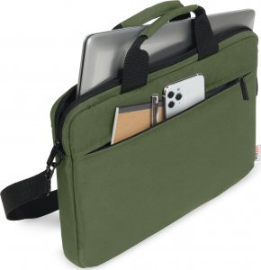 Torba Dicota Dicota D31962 torba na notebooka 39,6 cm (15.6") Aktówka Zielony 3