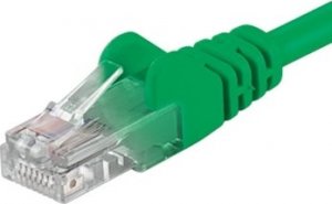 PremiumCord PremiumCord Patch kabel UTP RJ45-RJ45 CAT6 1,5m zelená 1