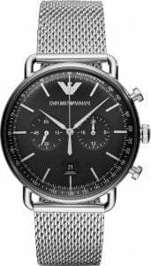 Zegarek Emporio Armani ZEGAREK MĘSKI EMPORIO ARMANI AR11104 - AVIATOR (zi020b) 1