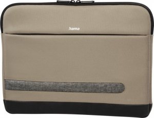 Torba Hama Hama Terra torba na notebooka 39,6 cm (15.6") Etui kieszeniowe Beżowy 1