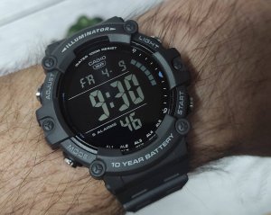 Zegarek Casio Zegarek Casio AE-1500WH-8BVEF młodzieżowy 2