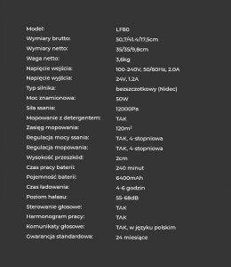 Robot sprzątający Cobbo LF80 7