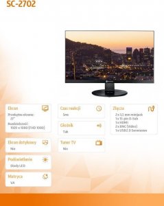 Monitor AG Neovo SC-2702 4