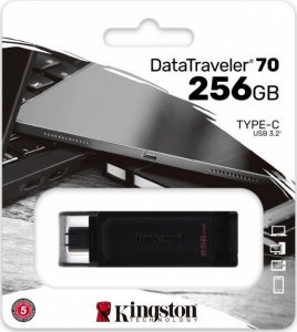 Pendrive Kingston DataTraveler 70, 256 GB  (DT70/256GB) 5