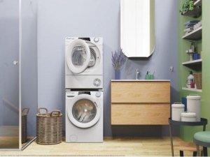 Suszarka do ubrań Candy Suszarka slim heat pump RO4H7A1TCEXS 12