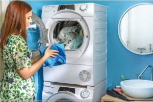 Suszarka do ubrań Candy Suszarka slim heat pump RO4H7A1TCEXS 4