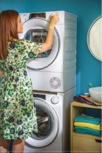 Suszarka do ubrań Candy Suszarka slim heat pump RO4H7A1TCEXS 6