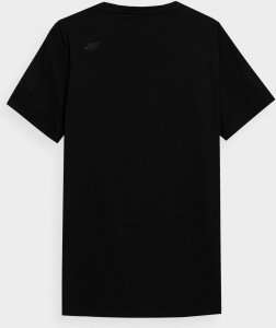 4f Tshirt Głęboka Czerń TTSHM536 r. S 2