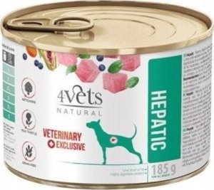4Vets 4VETS NATURAL - Hepatic Dog 185g 1