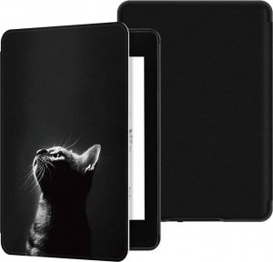 Pokrowiec Strado Etui graficzne Smart Case do Kindle 10 2019 (Moon Cat) 1