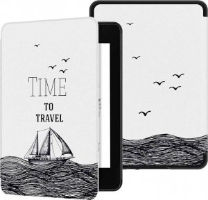 Pokrowiec Strado Etui graficzne Smart Case do Kindle Paperwhite 4 (Time to Travel) 1