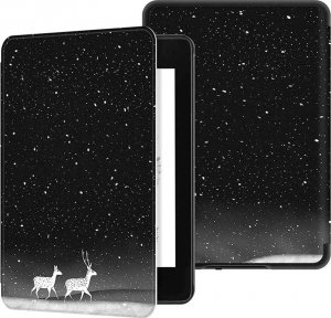 Pokrowiec Strado Etui graficzne Smart Case do Kindle Paperwhite 1/ 2/ 3 (Snow Deer) 1