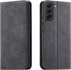 Hurtel Magnet Fancy Case etui Samsung Galaxy S23 pokrowiec z klapką portfel podstawka czarne 1