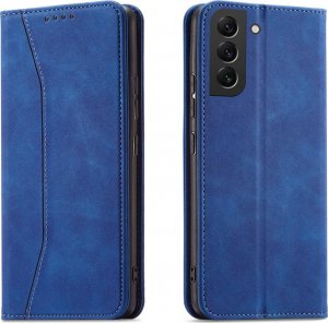 Hurtel Magnet Fancy Case etui Samsung Galaxy S23 pokrowiec z klapką portfel podstawka niebieskie 1